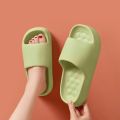 Thick Sole Summer Beach Slides Men’s Bathroom Anti-Slip Slipper Soft Sandals Fashion Women Flip-Flops Shoes. 