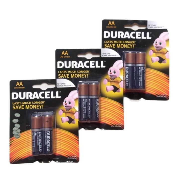 Duracell%20Plus%20Power%20AA%20LR6%201.5V%20Long%20Lasting%20Alkaline%20Battery%20-%202%20Pcs%20Pack%20(Non%20Rechargeable)%20-%20Image%203