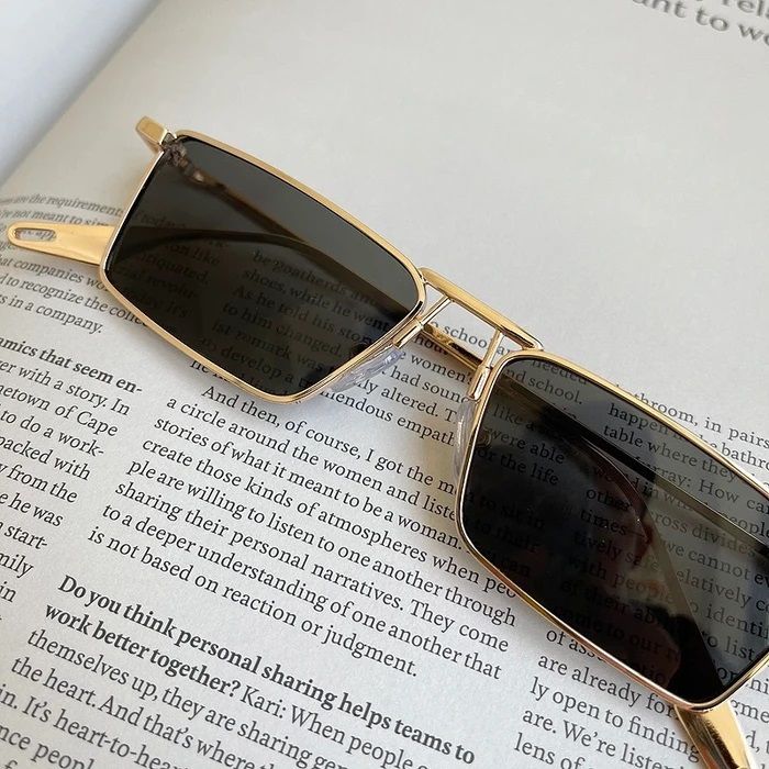 Trendsetter -Upscale Living -Small Rectangle Sunglasses Men Women - Sun Glass For Men- Inventive Choice Remarkable - Disclose Styles & Luxe