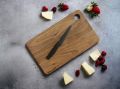 Wooden Chopping Board, Cutting Board, Serving Tray for Kitchen Vegetables, Fruits & Cheese | Natural Acacia Wood | Natural Color, 35x21.5x1.5 cm | Handcrafted in Bangladesh. 