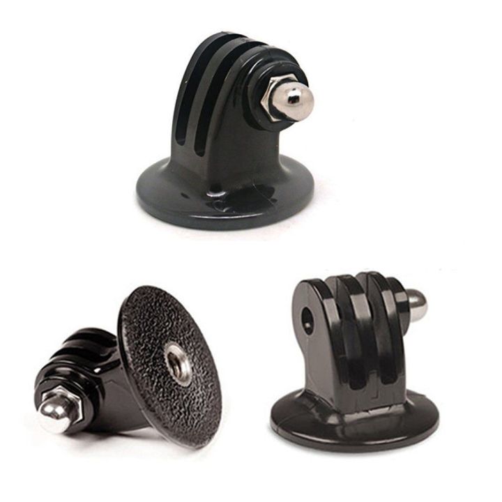 Sports Action Camera Tripod Adapter Monopod Mount Holder 1/4" screw-1 PCS- Black