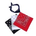 55*55cm New Fashion Hip Hop Bandana Square Scarf Men Black Red Paisley Headband Printed Women Boys Girls Sports Hiking Scarves. 