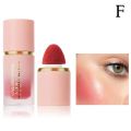 Handaiyan Matte Glitter Face Liquid Blusher Smooth Blush Stick Rouge Highlighter Mousse Cheek Makeup Eye Contour Waterproof Z6B2. 