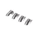 Adjustable Glove 4pcs/Set Finger Hand Guard Finger Protector Stainless Steel Slice Cooking Gadgets.