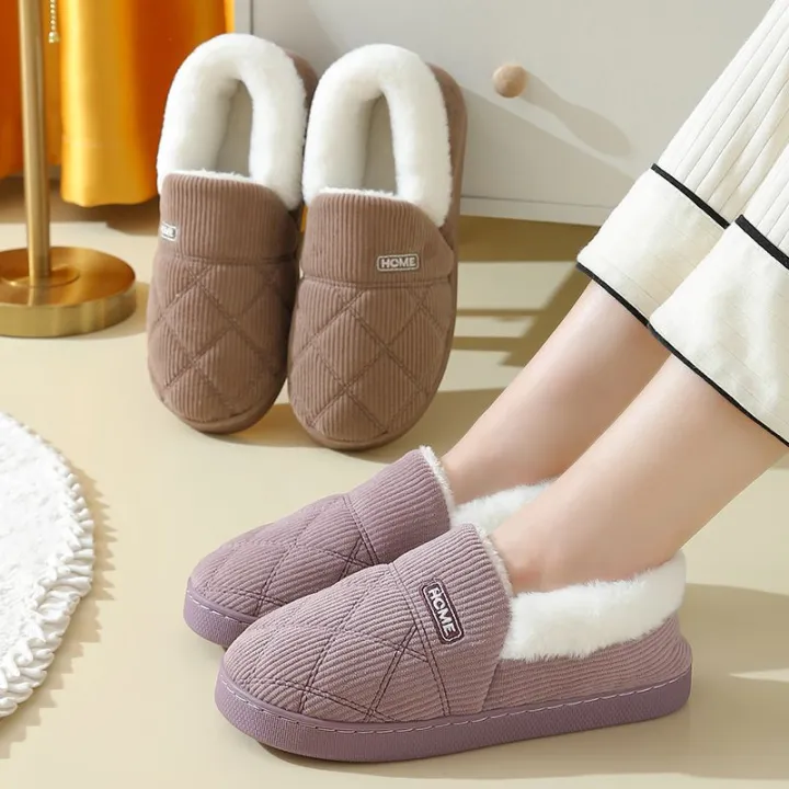 New%20Men%20Slippers%20Winter%20Warm%20Plush%20Fur%20Antiskid%20Cloud%20Slippers%20Outdoor%20Breathable%20Thick%20Flat%20Sole%20Soft%20Couples%20Home%20Slippers%20-%20Image%205