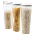 Clear Plastic Storage Box Spaghetti Noodle Food Storage Bottle Container Surpris.