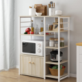 Kitchen Storage Cabinet Shelf Organizer with Utility Kitchenware Open Rack. 
