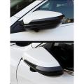 Car Carbon Fiber Side Rearview Mirror Trim Exterior Mirror Stickers for Honda 10Th Gen Civic 2016-2020. 