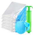 (New) travel vacuum bag clothe transcent compression pouch quilt organizer. 