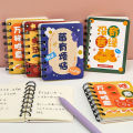 Cute Mini A7 Text Coil Notebook Student Word Hand Ledger Notebook Student Office Stationery Notebook Diary Book. 