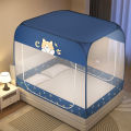 In summer, the new model is free of installation of dustproof mosquito nets, and in summer, it is fully surrounded by anti-fall baby encrypted anti-mosquito double-door yurts. 