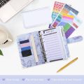 49Pc Budget Binder, Marble Print PU Binder Budget Planner Organizer with Envelopes,Expense Budget Sheets,for Budgeting D.