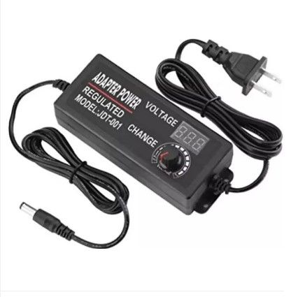3-24V 5A 120W Speed Control Volt AC/DC Adjustable Power Adapter Supply ...
