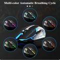 Gaming Mouse Rechargeable 2.4GWireless Bluetooth Mouse Mute Ergonomic Mouse for Computer Laptop LED Backlit Mice for IOS Android. 