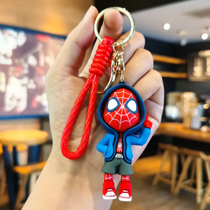 Spider%20Man%20Action%20Figure%20Spiderman%20Keychain%20Anime%20Accessories%20Spider-man%20Keyring%20Doll%20Backpack%20Pendant%20Men%20Car%20Key%20Ring%20Kid%20Toys%20-%20Image%206