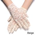 New Party Dressy Gloves Women High Quality Lace Gloves Paragraph Wedding Gloves Mittens Accessories Full Finger Girls. 
