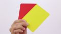 Football Red And Yellow Cards Record Soccer Games Referee. 