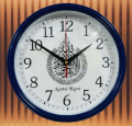 Premium Quality stylish round shape small Arabic Decorative Wall Clock (blue). 