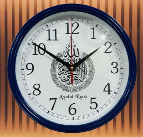 Premium%20Quality%20stylish%20round%20shape%20small%20Arabic%20Decorative%20Wall%20Clock%20(blue)%20-%20Image%202