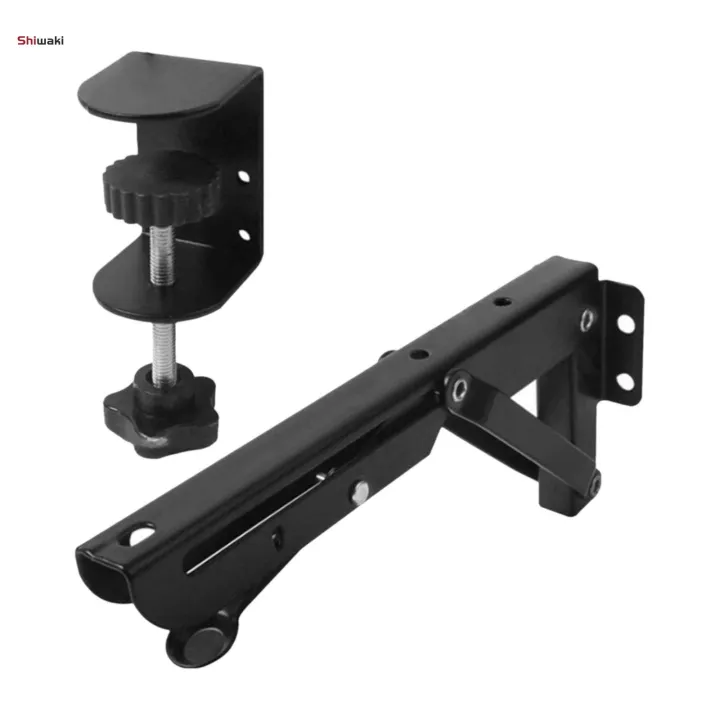 2x%20Under%20Desk%20Keyboard%20Tray%20Foldable%20Brackets%20Desk%20Extender%20Desktop%20Extension%20Shelf%20Clamp%209x4.3cm%20-%20Image%207