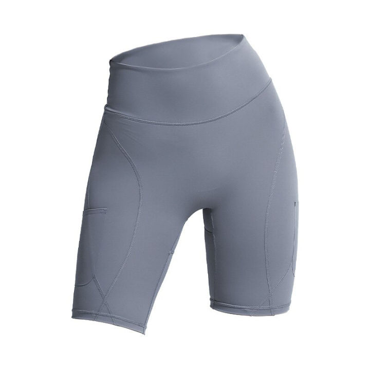 No%20Camel%20Toe%20Women%20High%20Waist%20Yoga%20Short%20Side%20Pocket%20Workout%20Tummy%20Control%20Bike%20Shorts%20Running%20Gym%20Spandex%20Leggings%20-%20Image%202