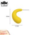 Carat Natural Urban Earrings Chic Candy Color C-shaped Earrings for Women Lightweight Ear Jewelry for Prom Cocktail Parties Trendy Style C-ring Earrings. 