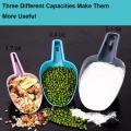 Flour Sugar Scoop Set of 3 Kitchen Dry Food Scoops Bar Scooper Powders Shovel. 