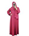 Dubai cherry fabric Anzar borka for women//without hijab only borka. 