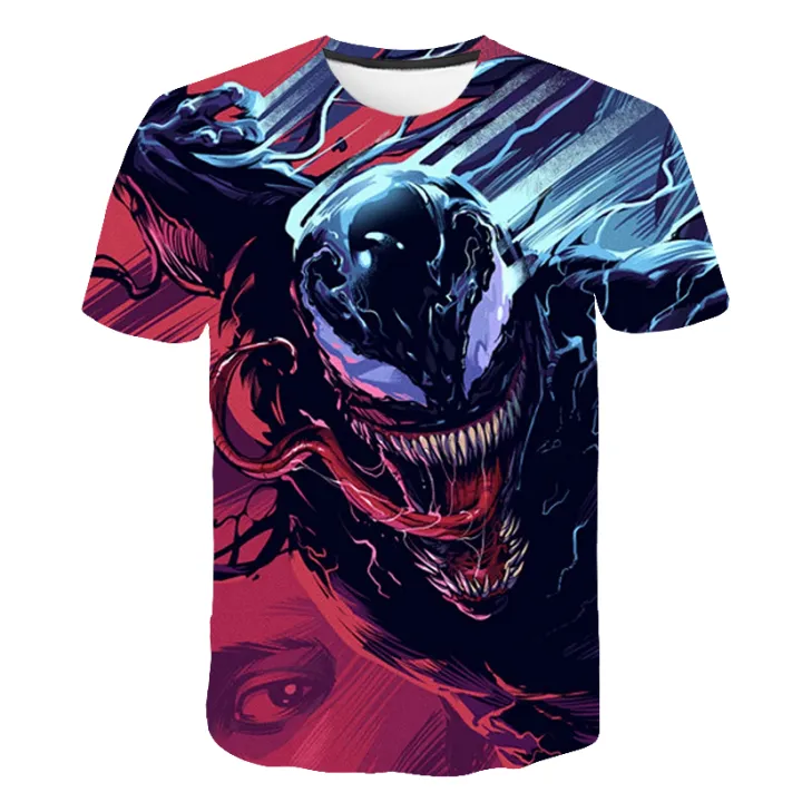 Marvel%20Boys%20Clothes%202023%20New%20Kids%20Summer%20Venom%20Print%20Boy%20Short%20Sleeve%20T-shirt%203D%20Print%20T%20Shirt%20Casual%20Breathable%20Funny%20T%20Shirts%20-%20Image%208
