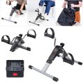 FITNESS WORLD - Mini Exercise Cycle Portable Folding Arm & Leg Pedal Exerciser with Digital LCD Display | Adjustable Resistance Indoor Fitness Bike for Home & Office.