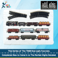 Rail King - Intelligent Classical Express Train Track Playset Toy for Children - Fun and Educational Car Toy for Hours of Entertainment.