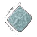 Thickened Dishcloths Table Cleaning Dish Cloth 4pcs Kitchen Towels Absorbent Scouring Pad Non-Stick Oil Kitchen Tool Rags Gadget. 