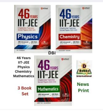 46 Years Chapterwise Topicwise Solved Papers (2023-1979) IIT JEE ...