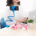 Flexible Mobile Phone Holder Adjustable Telephone Support Car Cell Phone Clip Bed Desktop Mount Bracket Phone Stand Parts. 