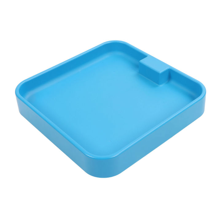 Heated Bird Bath 75W Deicer Deck Mount 3.9in Clamp Easy Maintenance Electric Bird Bath US Plug 120V 60HZ for Winter Water Tray