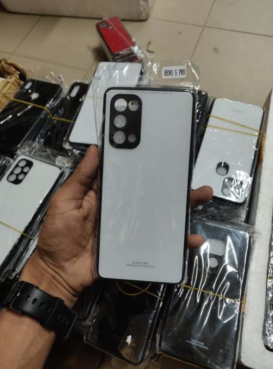 FOR OPPO Reno 5 Pro (( 100% ORGeNAL )) HONG KONG DESIGN Scratchproof Tempered Glass Cover Case