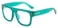 Big Square Anti Blue Light Reading Glasses Optical Computer Luxury Brand Eyeglasses For Men Oversized Black Frame Glasses +2 +3. 