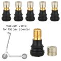 1/2/5Pcs High Quality Electric Scooter Accessories for Xiaomi M365 Wheel Gas Valve Electric Scooter Valve Tubeless Tire Valve Vacuum Valves. 