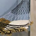 Normal Quality Long Dolna. Hammocks Hanging Rope bed for people of all ages ( Multicolor ). 