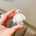 Baymax Keychains Cartoon Big Hero Six Doll Pendant Key Chains Fashion Cute Small Gift Disney Series Keyring Accessories. 
