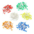 3mm Diffused LED (Pack of 60, 6 Color X 10). 