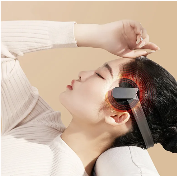 EMS Electric Head Massager Headache Relief Brain Stimulator Therapy ...