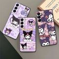 Cute Cartoon Kuromi Phone Case For Samsung Galaxy S23 S22 S21 S20 Ultra Plus FE S9 S8 S10 Note20 Ultra Note 20 Note 10 Cases.
