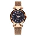 Diamond Watch Women's Magnetic Watch Strap Casual Watch Gift Hadiah Analog and Digital Jam Tangan Perempuan Women's Girl. 