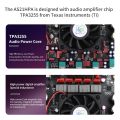 XY-AS21HPA 300W*2+600W Audio Amplifier Board High Power TPA3255 HiFi Sound Stereo Amplifier AMP Module 2.1 Channel Subwoofer.