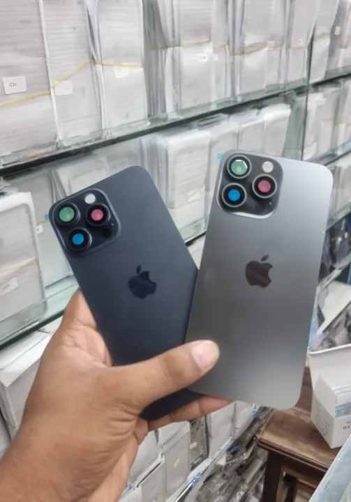 Backshell%20for%20iPhone%2015%20Pro%20Max%20Replacement%20Back%20Battery%20Cover%20Back%20Rear%20Glass%20Case%20-%20camera%20-%20Image%202