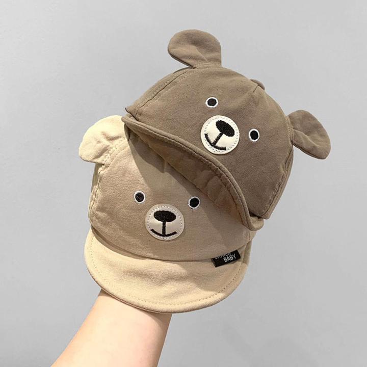 Daraz Infant Boy Baseball Cap Cute Bear Baby Baseball Cap Summer