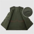 【2023NEW】New Men Multi Pocket Outdoor Vest Casual with Many Pockets Sleeveless Jackets Male Outdoor Photograph Waistcoat Male Clothes.