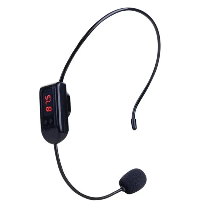 rtable%20%20FM%20%20Headset%20Microphone%20Handsfree%20Megaphone%20Mic%20for%20Teaching%20Tour%20Guide%20Sales%20Promotion%20Lectures%20Meetings%20Black%20-%20Image%202