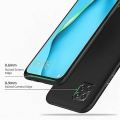 Huawei Y5p Silicone Matte Flexible Soft Phone Case - Black - Phone Back Cover. 
